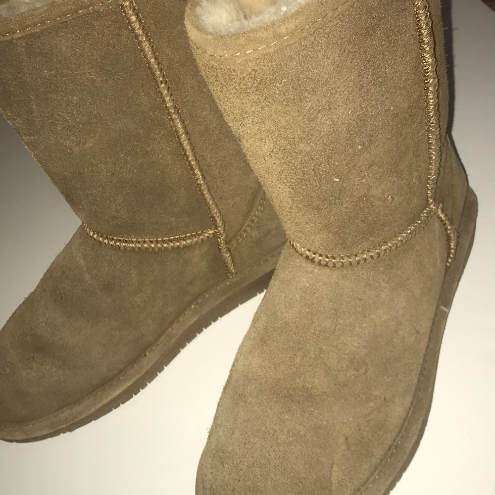 Bear paws fuzzy boots